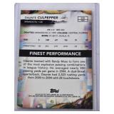 Daunte Culpepper 2024 Topps RARE Black Refractor No. 226 and Numbered 96/125