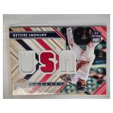 Lot of 6 Numbered Cards: Matt Mervis, J.P. Martinez, Braden Shewmake, Paul DeJong, Ezequial Tovar, Anthony Seigler