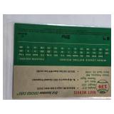 Lot of 6 Numbered Cards: Matt Mervis, J.P. Martinez, Braden Shewmake, Paul DeJong, Ezequial Tovar, Anthony Seigler