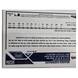 Lot of 6 Numbered Cards: Matt Mervis, J.P. Martinez, Braden Shewmake, Paul DeJong, Ezequial Tovar, Anthony Seigler