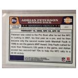 Adrian Peterson 2008 Topps Pro Bowl Blue Refractor TC133