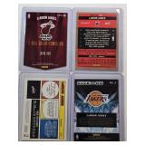 Lot of 4 LeBron James Cards