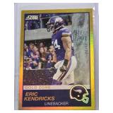 Eric Kendricks 2019 Panini Gold Zone SP #242 and Numbered 20/50