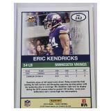 Eric Kendricks 2019 Panini Gold Zone SP #242 and Numbered 20/50