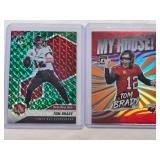 Lot of 2 Tom Brady Cards - Super Bowl MVPs and My House