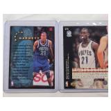 Lot of 2 Kevin Garnett Rookie Cards