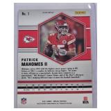 Patrick Mahomes 2021 Panini Color Match Mosaic Prizm #1
