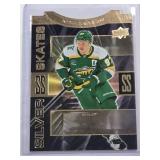Kirill Kaprizov 2023-24 Upper Deck Gold Die Cut Silver Skates SS-15