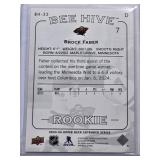 Brock Faber 2023-24 Upper Deck Rookie Bee Hive BH-33