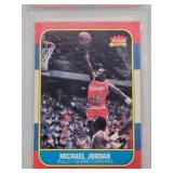Michael Jordan Rookie 1986 Fleer #57 PSA Graded VG-EX 4