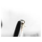 .925 Sterling Silver Larimar Cabochon Pendant Necklace