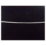 .925 Sterling Silver Inlayed Opal Pendant Necklace