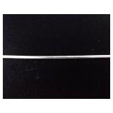 .925 Sterling Silver Glass Foil Seahorse Pendant Necklace