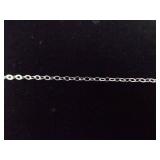 .925 Sterling Silver Malachite Pendant Necklace