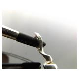 .925 Sterling Silver Amber Pendant Necklace