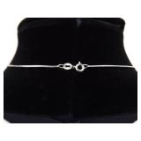 .925 Sterling Silver 4 Way Devotional Christian/Catholic Medal Pendant Necklace