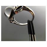 NEW .925 Sterling Silver Moonstone Cabochon Crystal Celtic Ring Size 7