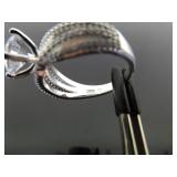 NEW .925 Sterling Silver Zirconia Ring Size 10