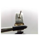 .925 Sterling Silver Citrine Post Earrings