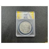 1902 S Key Date Morgan Dollar. Rare in this Condition - Very Subtle Cleaning - Strong AU50