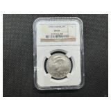 1998 S SP69 SMS Matte Silver Kennedy Half. Low Mintage-Important Specimen for Any Half Dollar Collection