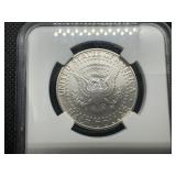 1998 S SP69 SMS Matte Silver Kennedy Half. Low Mintage-Important Specimen for Any Half Dollar Collection