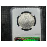 1998 S SP69 SMS Matte Silver Kennedy Half. Low Mintage-Important Specimen for Any Half Dollar Collection