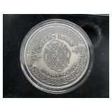 2017 1 oz Silver Celtic Banshee. Micro Mintage, Tough Find, #22 of 2000 Minted, New Condition