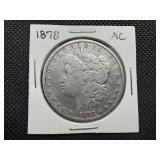 1878 Mid Grade Morgan Dollar, 2nd Reverse