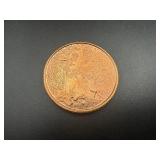 Limited 1oz Copper Round Frost Giant Nordic Creatures Collection