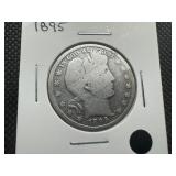 1895 Barber Half Dollar