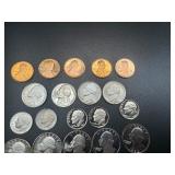 $3 FV Mint Fresh Clad Proof Coins Pulled from Sets