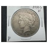 1934 S Key Date Peace Dollar