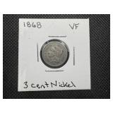 1868 3 Cent Nickel