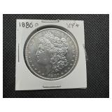 1880 O XF+ Morgan Dollar