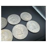 (10) Circulated Eisenhower Dollars