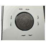 1866 and 1887 Shield Nickels Heavily Worn