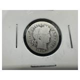 1896 O Key Date Barber Dime