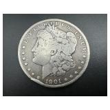 1901 O Mid Grade Morgan Dollar