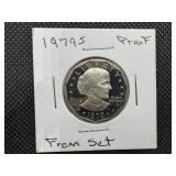 1979 S Gem Proof SBA Dollar