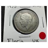 1935 UK Silver 1 Florin