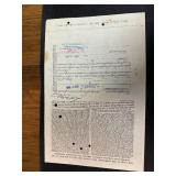 1970 Railway Stock Certificate, No Folds, Perfect for Framing