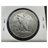 1941 VF+ Walking Liberty Half
