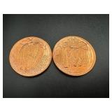 Limited 1oz Copper Round Garm Nordic Creatures Collection