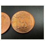 Limited 1oz Copper Round Garm Nordic Creatures Collection