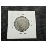 1923 Silver Egypt 5 Qirsh