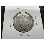 1923 Silver Egypt 5 Qirsh