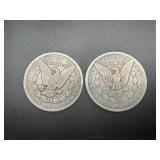 1891 and 1900O Morgan Dollars