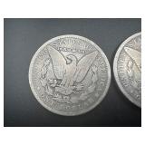 1891 and 1900O Morgan Dollars