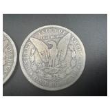 1891 and 1900O Morgan Dollars